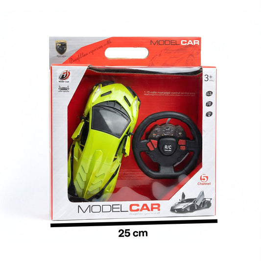 Auto de Carreras a Radio Control con Volante "Model Car"