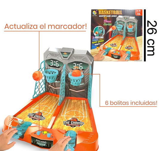 Juego de Básquet de Mesa "Basketball Desktop Game Series"