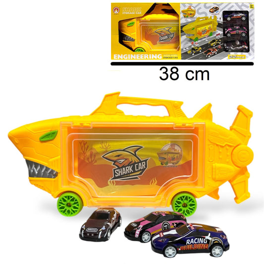 Camión Transportador y Organizador con Forma de Tiburón "Shark Storage Car"