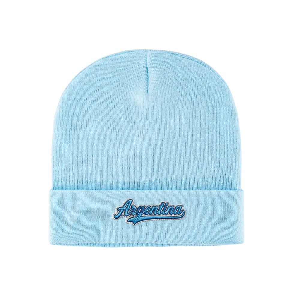 Gorro Beanie Albiceleste "Alma Argentina"