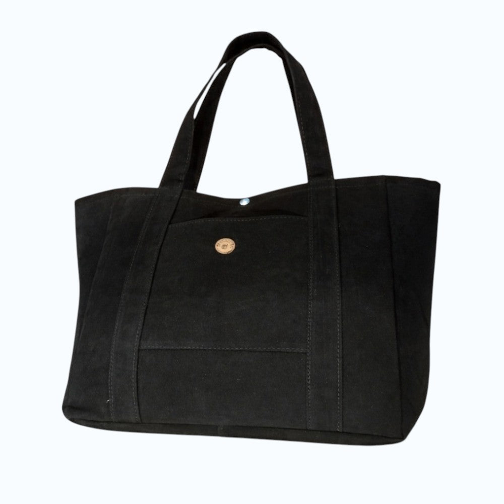 Bolso Tote Gamuza Clásico pack x2